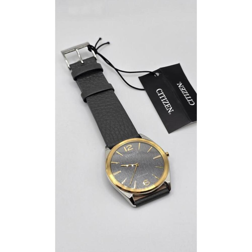 Citizen Men's Sapphire Crystal Solar Eco-Drive Gray Watch 38 MM AR3124-07H - Picture 10 of 11